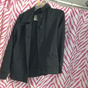 Dark gray jacket
